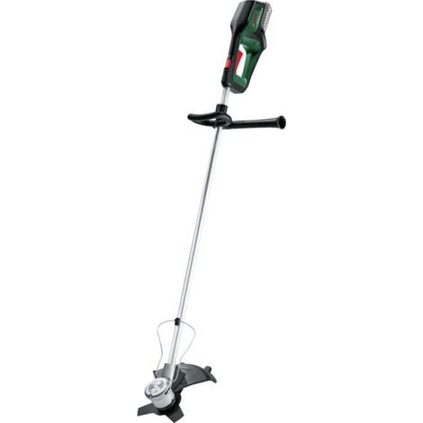 147665479_1 Débroussailleuse sans fil Bosch AdvancedBrushCut 36V-23-750 (sans batterie, 36 volts, diamètre du cercle de coupe : 33 cm (fil), 23 cm (couteau), pour une coupe de débroussailleuse plus exigeante) – Image 1