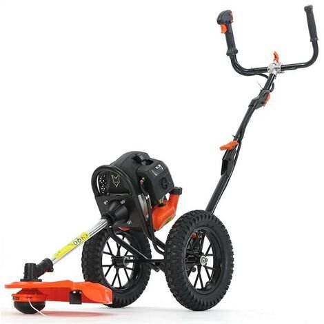 18131849_1 Fuxtec – Débroussailleuse thermique 52cm³ FXFSR152 – 2,2 kW – Moteur 2 temps – Tête débroussailleuse pro – Pour grands terrains - 52cm3 – Image 1