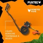 Fuxtec – Débroussailleuse thermique 52cm³ FXFSR152 – 2,2 kW – Moteur 2 temps – Tête débroussailleuse pro – Pour grands terrains - 52cm3 – Image 2