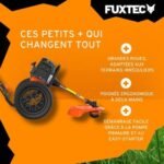 Fuxtec – Débroussailleuse thermique 52cm³ FXFSR152 – 2,2 kW – Moteur 2 temps – Tête débroussailleuse pro – Pour grands terrains - 52cm3 – Image 4