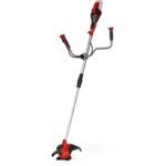 Einhell Débroussailleuse sans fil AGILLO 18/200 Solo - PXC (18V, 7500 min-1,20cm, avec Harnais confort, bobine et lame 3-dents) Livré sans Batterie ni Chargeur