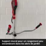 Einhell Débroussailleuse sans fil AGILLO 18/200 Solo - PXC (18V, 7500 min-1,20cm, avec Harnais confort, bobine et lame 3-dents) Livré sans Batterie ni Chargeur – Image 3