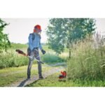 Einhell Débroussailleuse sans fil AGILLO 18/200 Solo - PXC (18V, 7500 min-1,20cm, avec Harnais confort, bobine et lame 3-dents) Livré sans Batterie ni Chargeur – Image 4