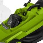 Tondeuse à gazon sans fil 20V + 2 Batteries 4.0Ah+ Chargeur double Bac 30L VITO – Image 4