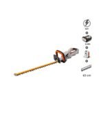 PACK Taille-haie sans fil 62V, lame 63 cm batterie 2,5Ah chargeur rapide - DAEWOO DALHT62-24