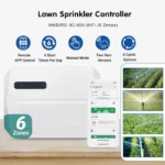 Programmateur d'rrosage 6 Voies WiFi INKBIRD Minuterie Intelligent Arrosage Automatique Ecran LCD Contrôle APP et Réglage – Image 4