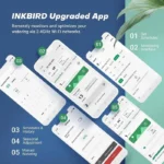 Programmateur d'rrosage 8 Voies WiFi INKBIRD Minuterie Intelligent Arrosage Auto 4 Options D'arrosage jours cycliques Ecran LCD – Image 3