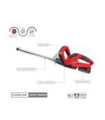 Taille-haie électrique sans fil 20V, Lame 51 cm, sans batterie ni chargeur - DUNSCH 34020-46DL – Image 2